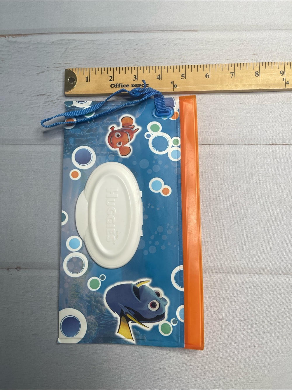 Huggies Wipes Holder Finding Dory Nemo Disney Reusable Baby Holder Pouch Clutch - Picture 6 of 8
